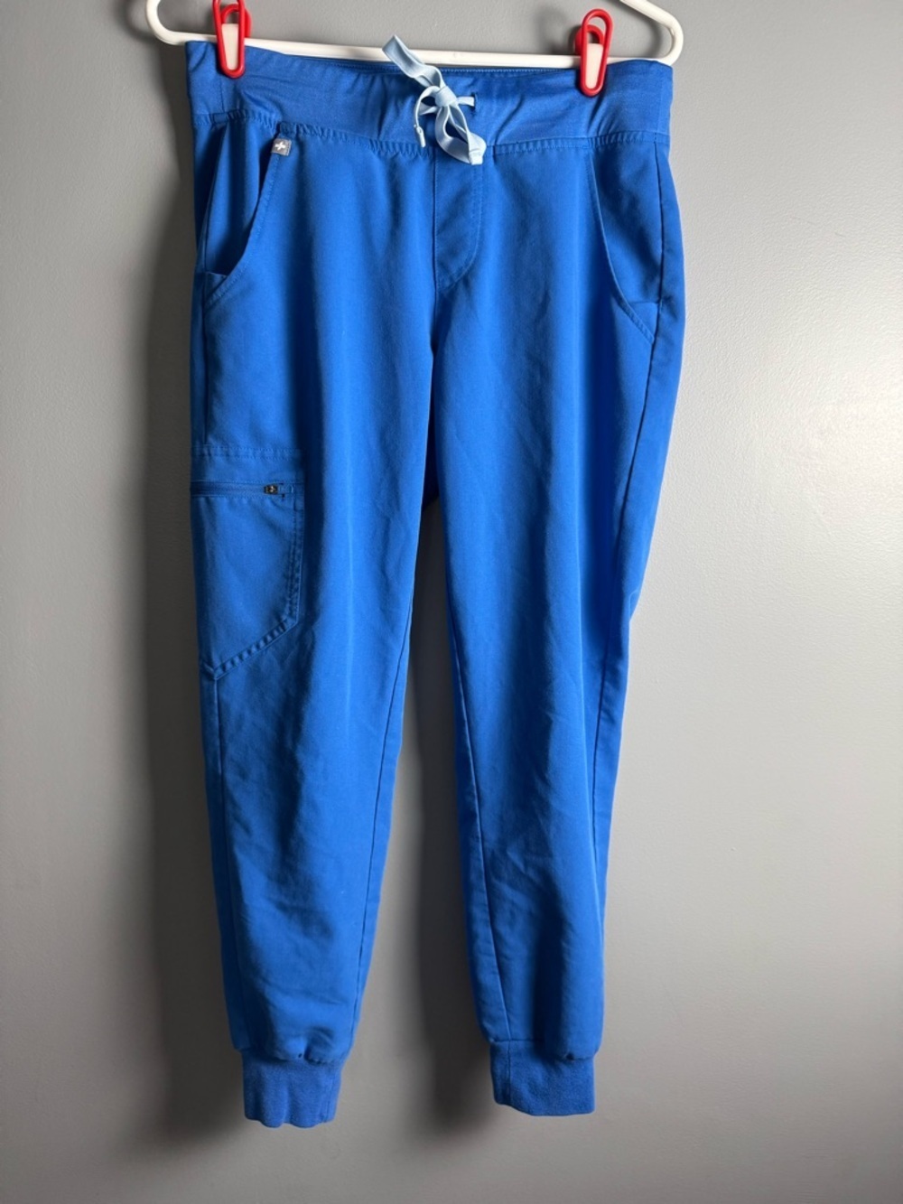 Figs Scrub Pants Zamora Joggers Women's S Medical Nursing W18SW2005P Royal Blue